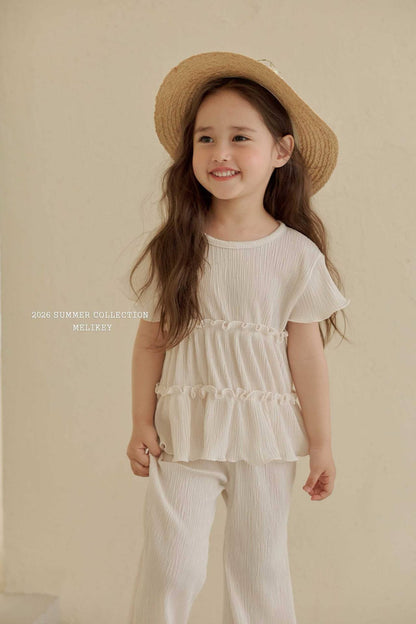 [PRE-ORDER] Can Can Pleats Top Bottom Set