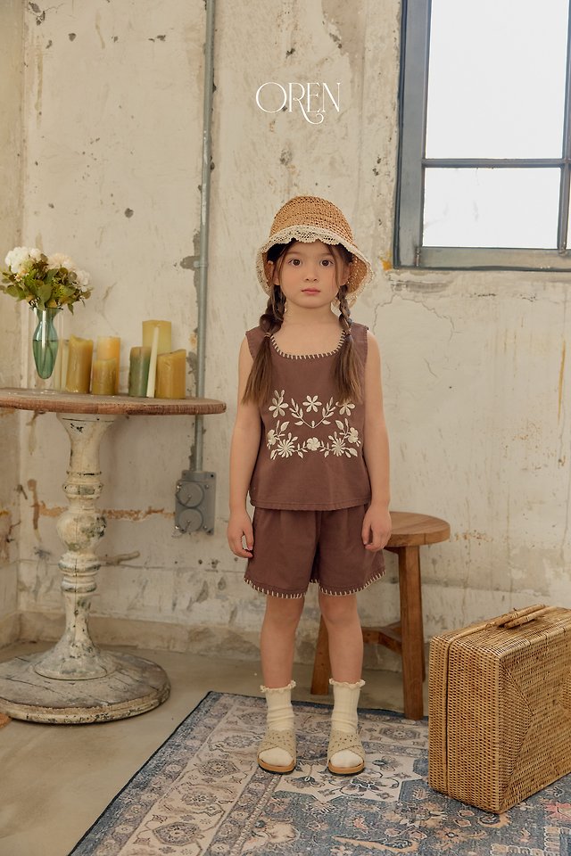 [PRE-ORDER] Brunel Embroidery Top Bottom Set