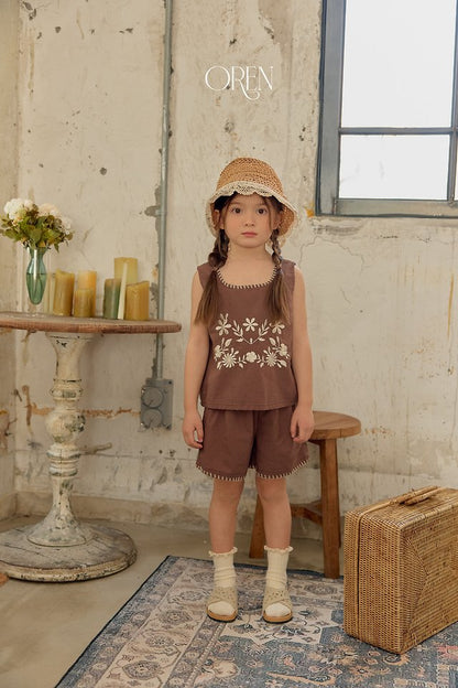 [PRE-ORDER] Brunel Embroidery Top Bottom Set