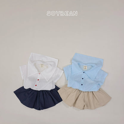[PRE-ORDER] Lovely School Look Top Bottom Set