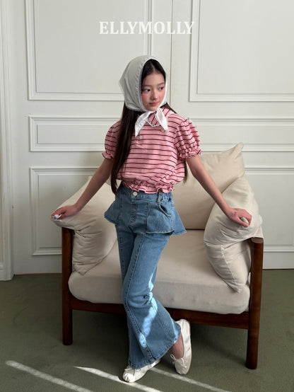 [PRE-ORDER] Curling Collar Frill T-Shirts