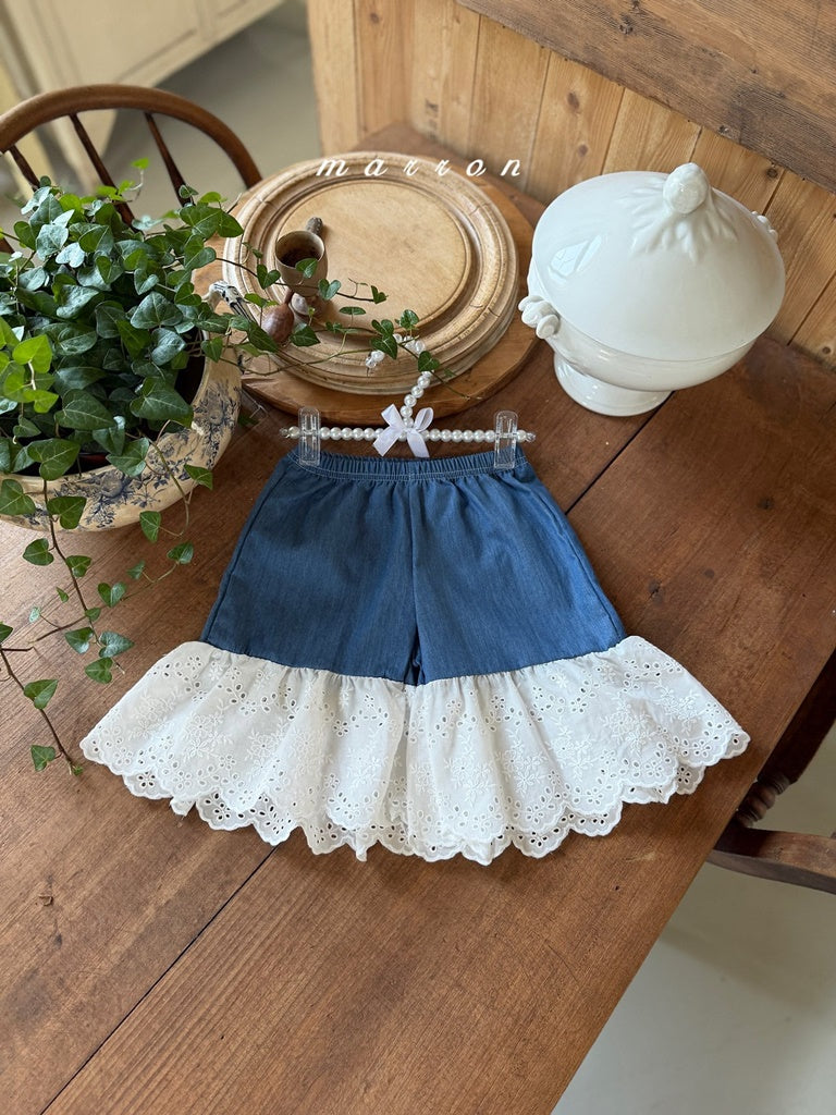 [PRE-ORDER] Lace Wide Pants