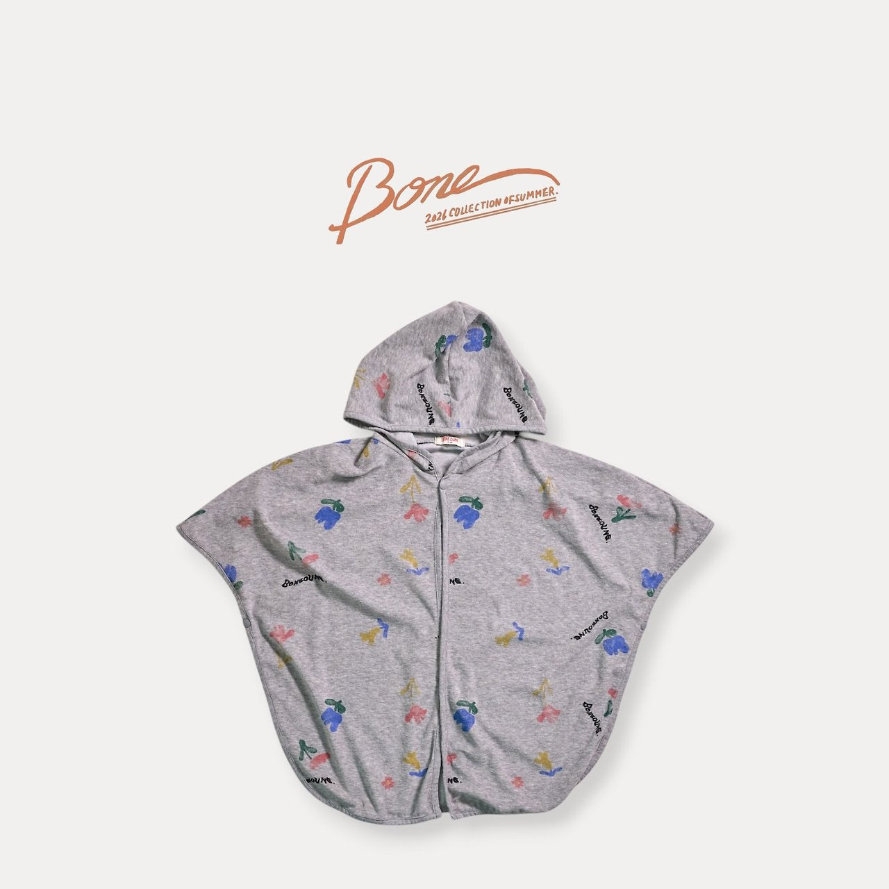 [PRE-ORDER] Floral Beach Poncho