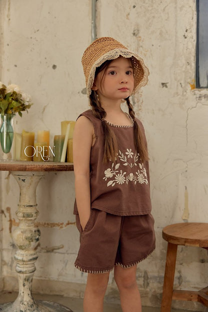 [PRE-ORDER] Brunel Embroidery Top Bottom Set