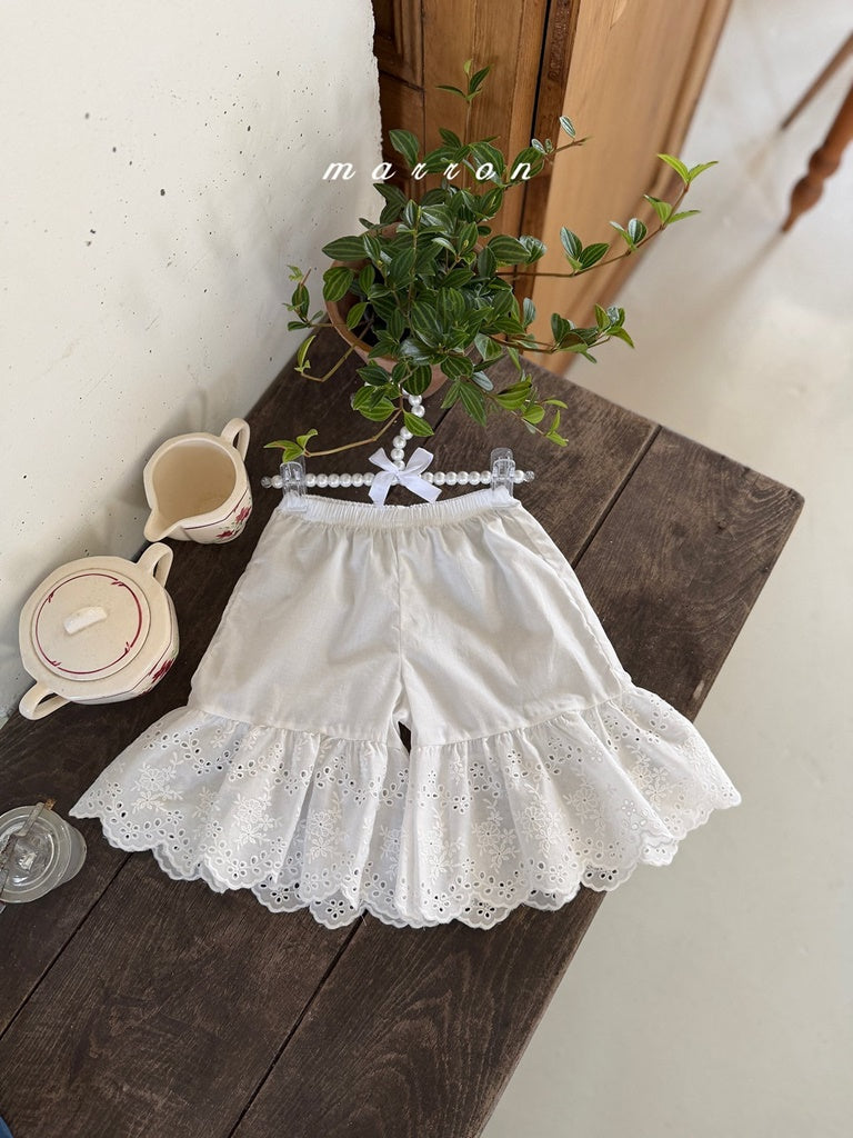 [PRE-ORDER] Lace Wide Pants