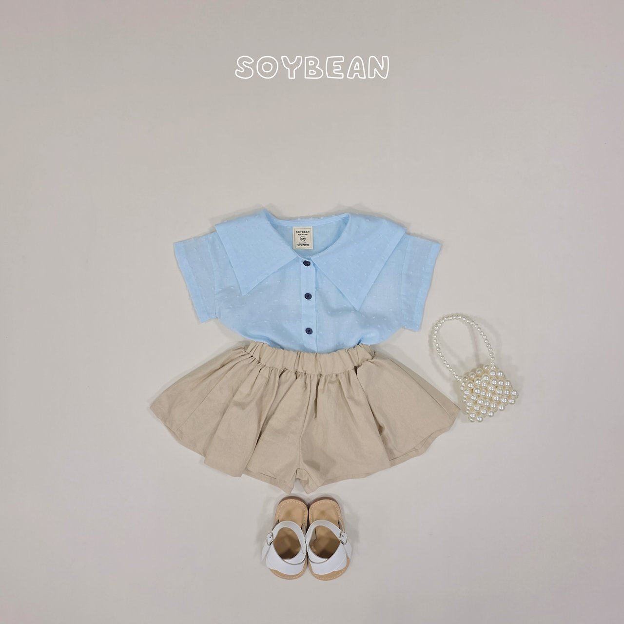 [PRE-ORDER] Lovely School Look Top Bottom Set