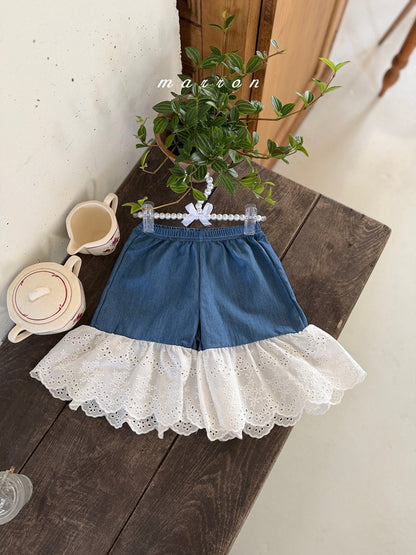 [PRE-ORDER] Lace Wide Pants