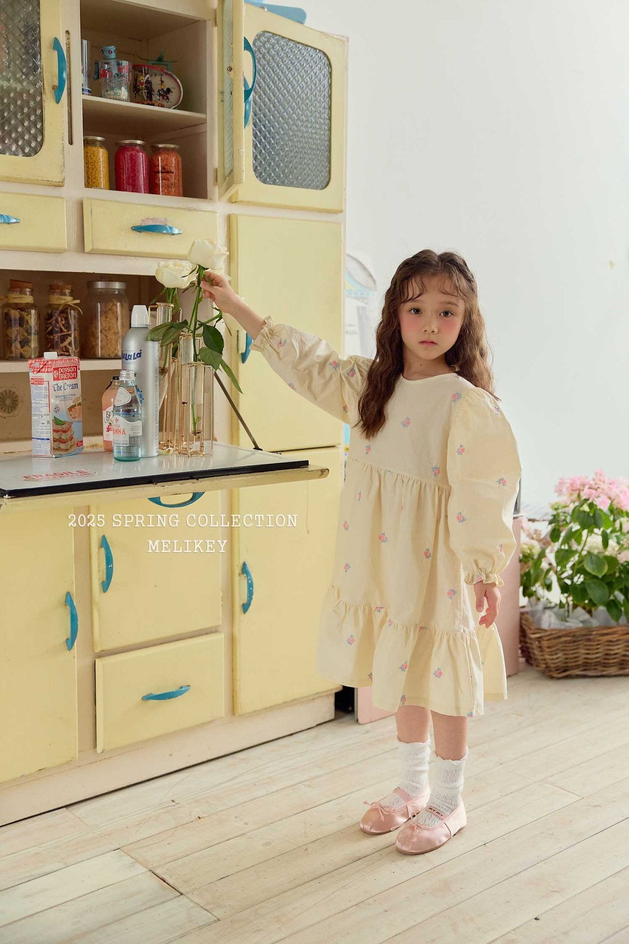 Jasmine Embroidery Dress [S(2-3yr)]