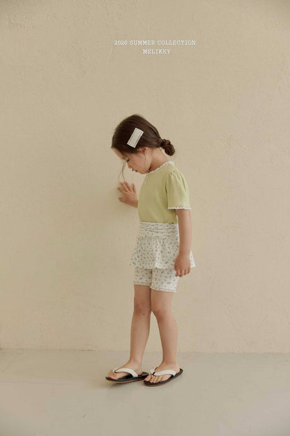 [PRE-ORDER] Shirring Skirts Leggings