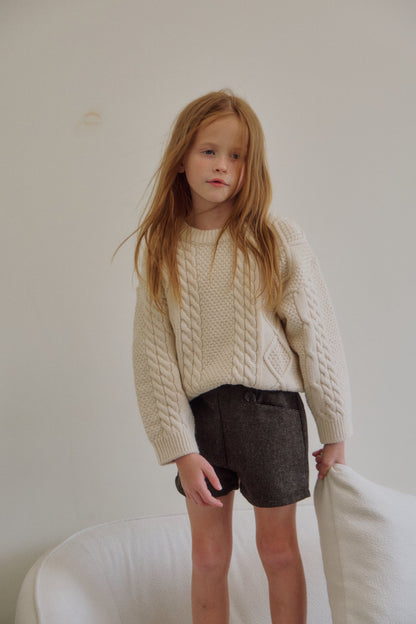 [PRE-ORDER] Bell Cable Sweater Top