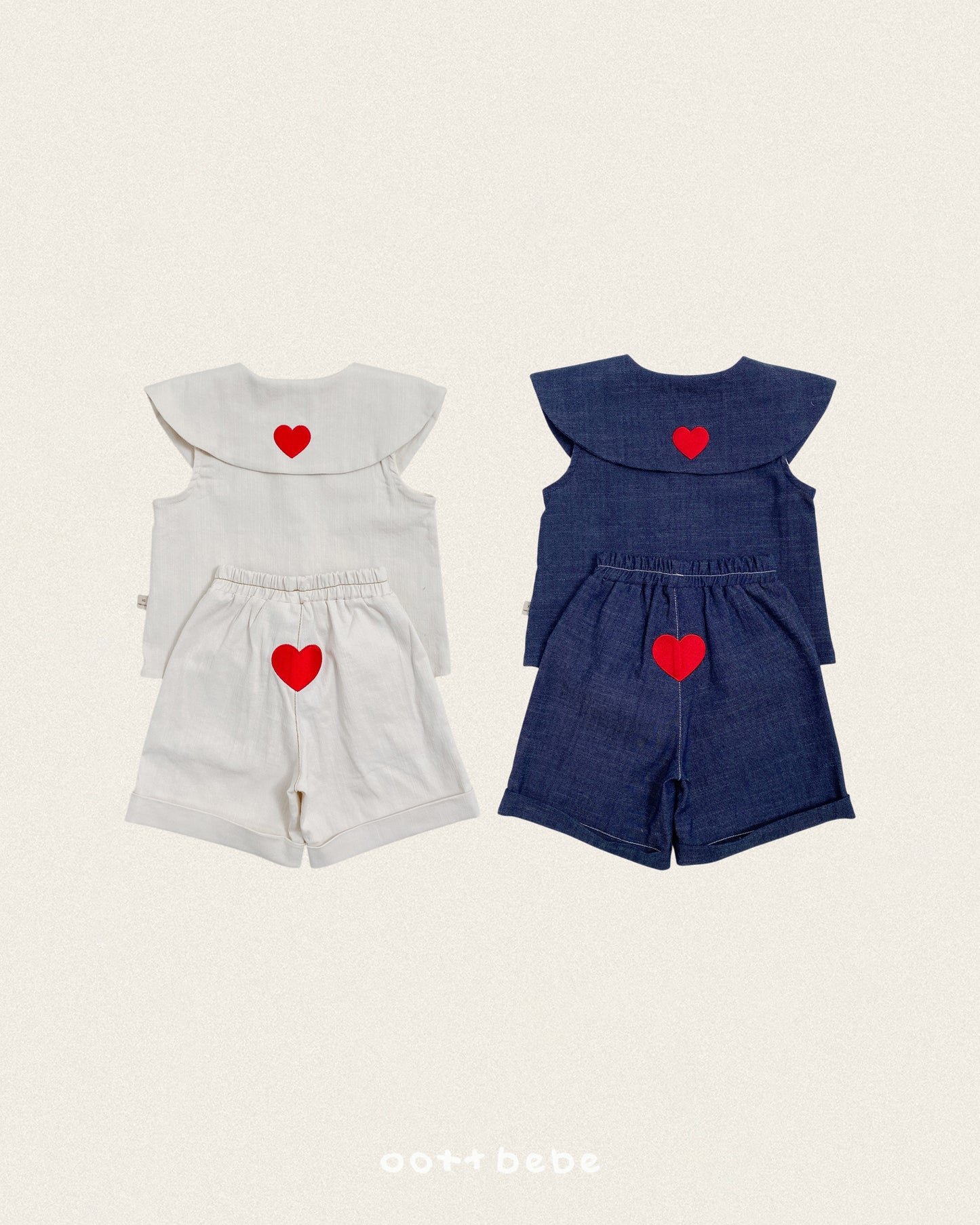 [PRE-ORDER] Heart Denim Pants