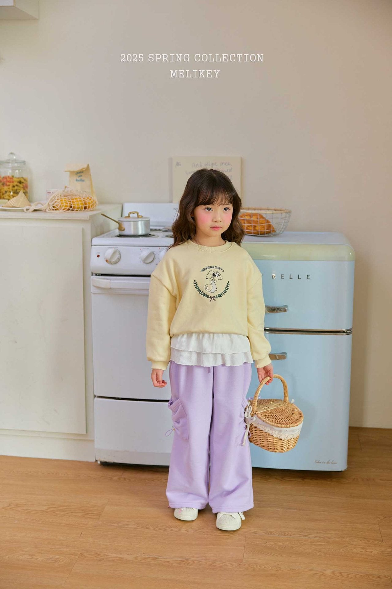 Cargo Ribbon Pants [Lavender/JM(8-9yr)]