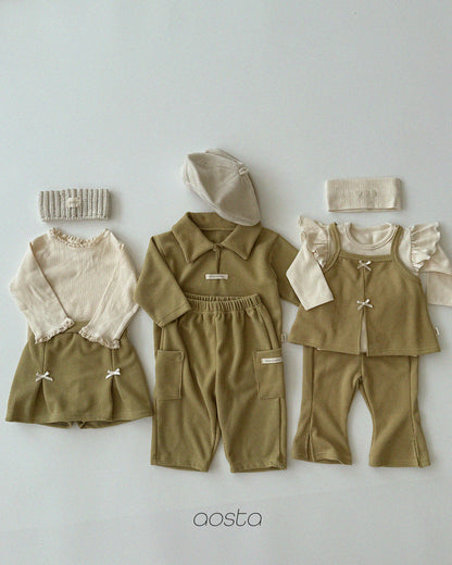 Mulmul Collar T-Shirts [Black/M(1-2yr)]