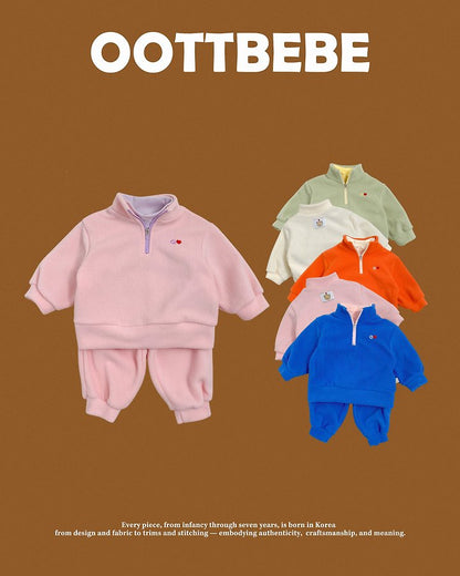 [PRE-ORDER] Fleece Anorak Bottom Set