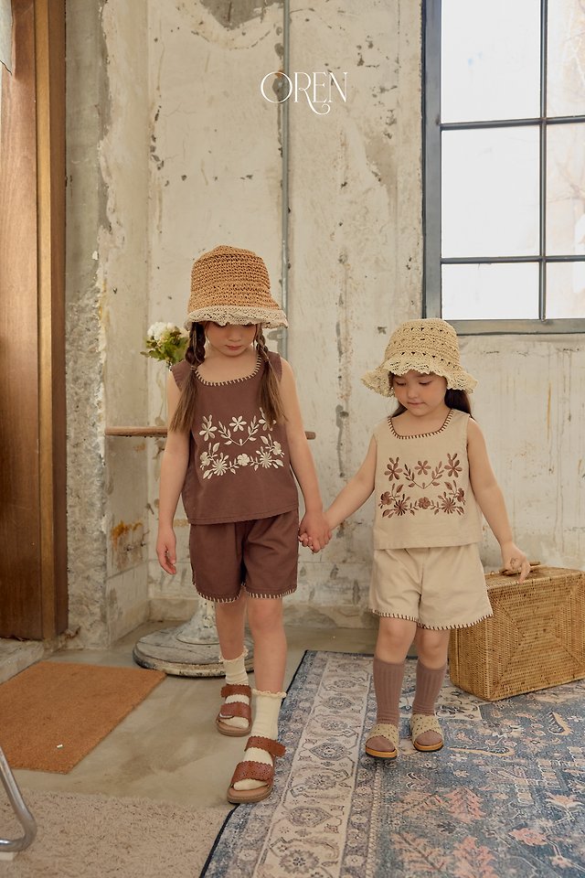 [PRE-ORDER] Brunel Embroidery Top Bottom Set