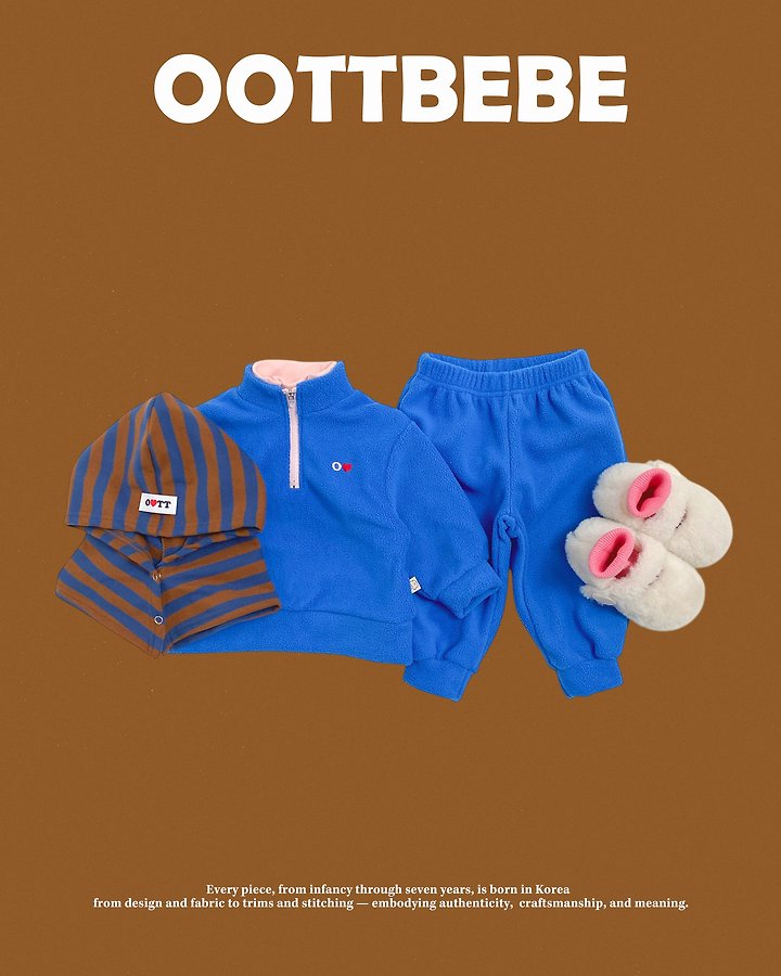 [PRE-ORDER] Fleece Anorak Bottom Set