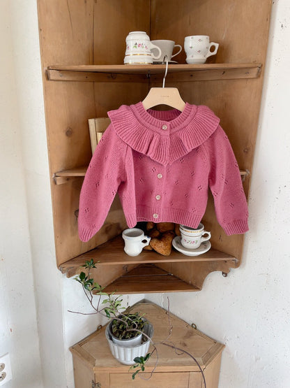 [PRE-ORDER] Ivy Frill Sweater Cardigan