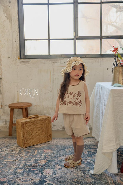 [PRE-ORDER] Brunel Embroidery Top Bottom Set