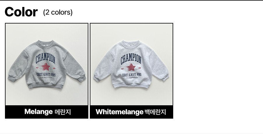 [PRE-ORDER] Champion Star Sweatshirts