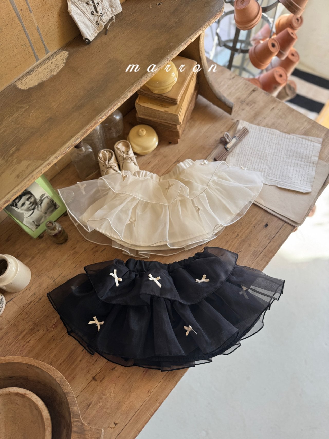 [PRE-ORDER] Ribbon Can Can Skirts