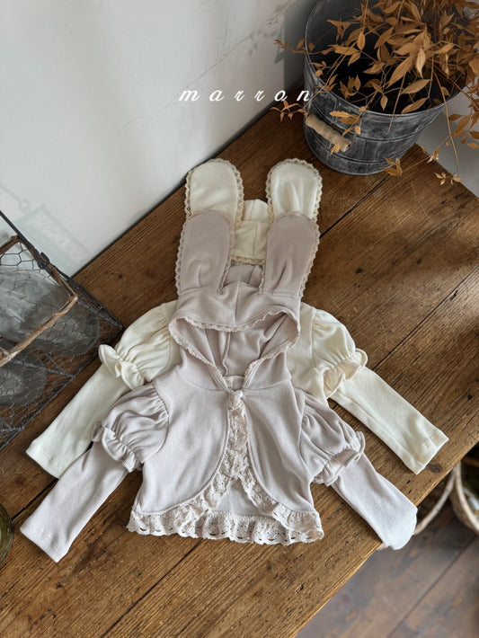 [PRE-ORDER] Ribbed Hoodie Cardigan