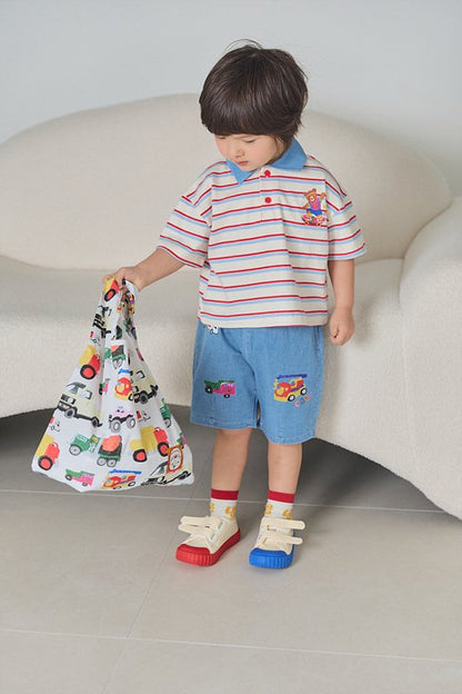 [PRE-ORDER] Bear Car Denim Pants