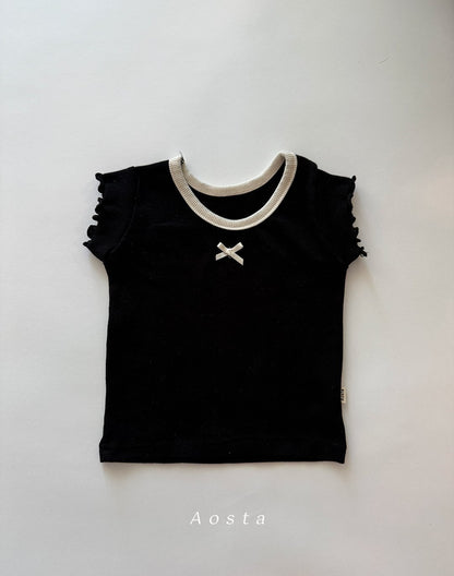 [PRE-ORDER] Ribbed Ribbon T-Shirts