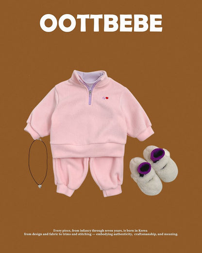 [PRE-ORDER] Fleece Anorak Bottom Set