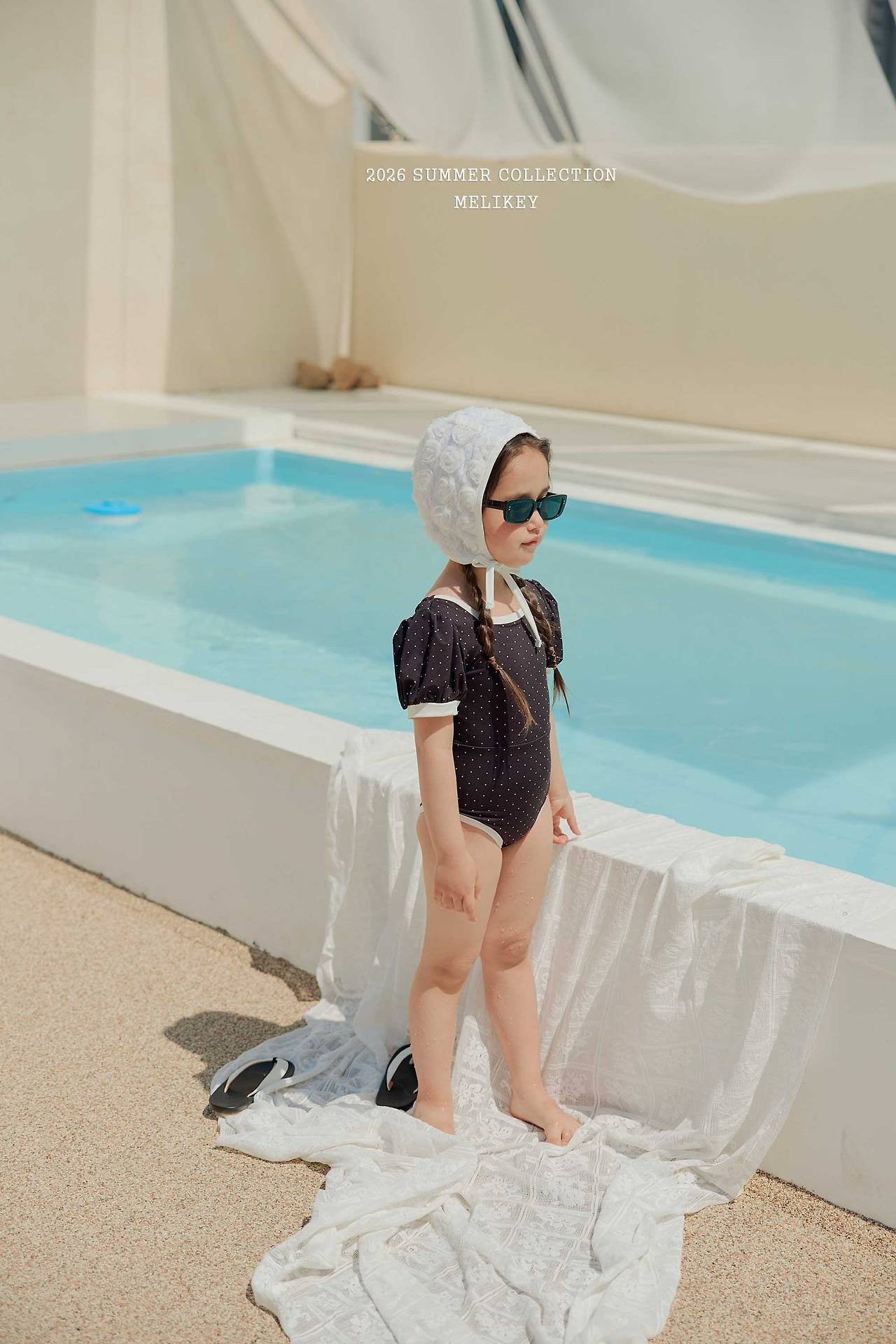 [PRE-ORDER] Rose Lace Swim Hat