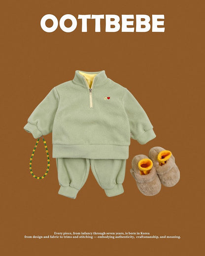 [PRE-ORDER] Fleece Anorak Bottom Set