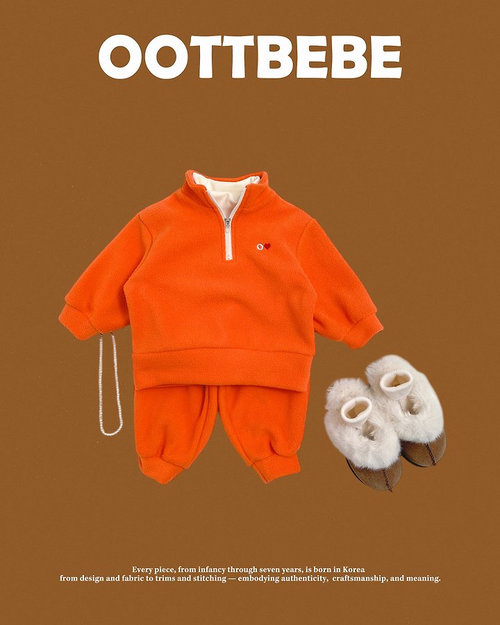 [PRE-ORDER] Fleece Anorak Bottom Set