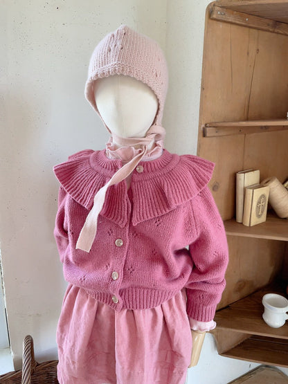 [PRE-ORDER] Ivy Frill Sweater Cardigan
