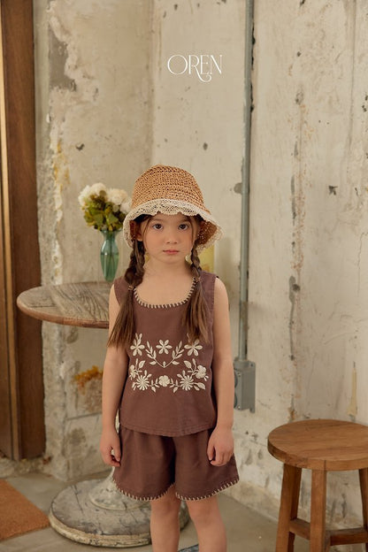 [PRE-ORDER] Brunel Embroidery Top Bottom Set