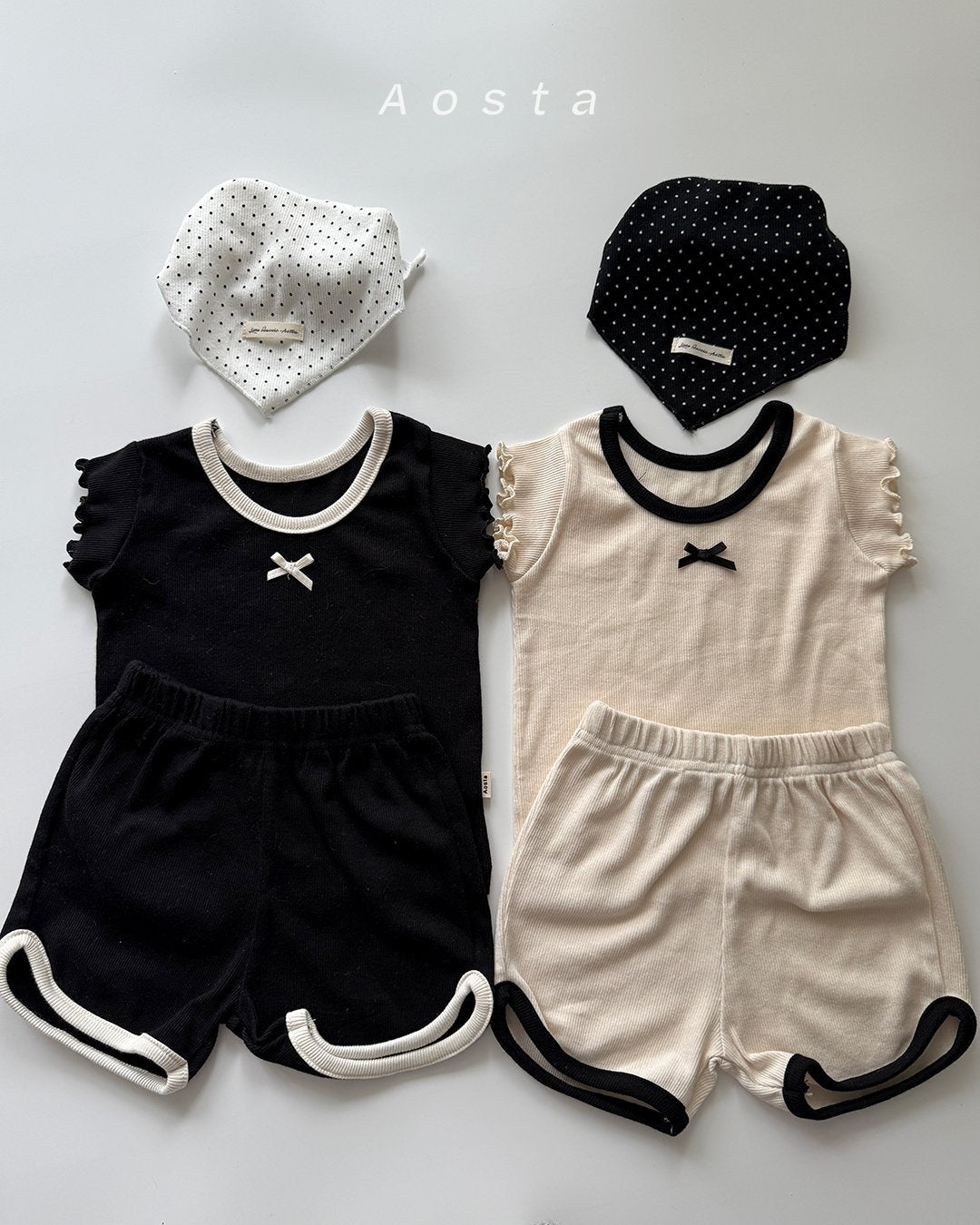 [PRE-ORDER] Ribbed Ribbon T-Shirts