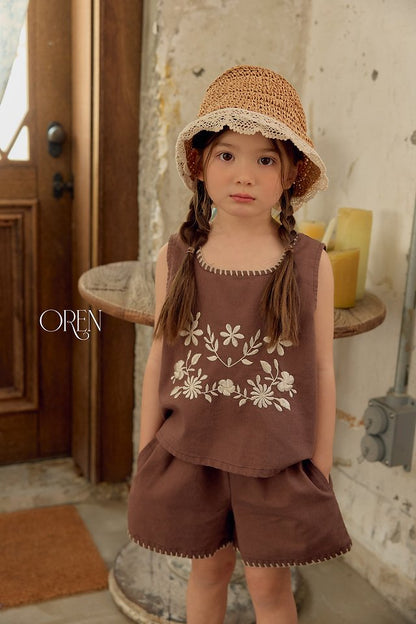 [PRE-ORDER] Brunel Embroidery Top Bottom Set