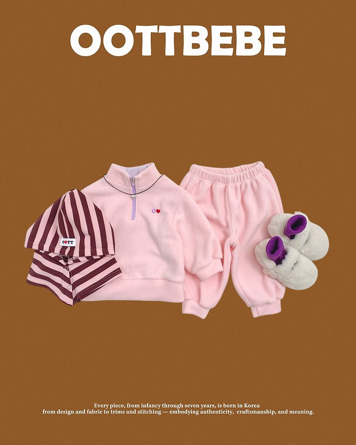 [PRE-ORDER] Fleece Anorak Bottom Set