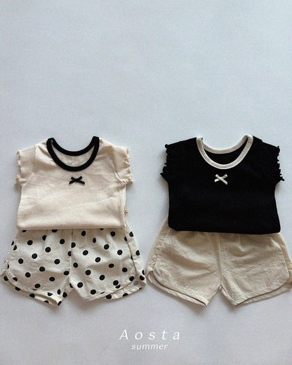 [PRE-ORDER] Ribbed Ribbon T-Shirts