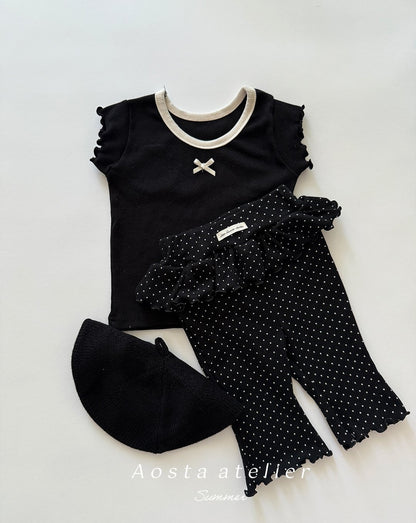 [PRE-ORDER] Ribbed Ribbon T-Shirts