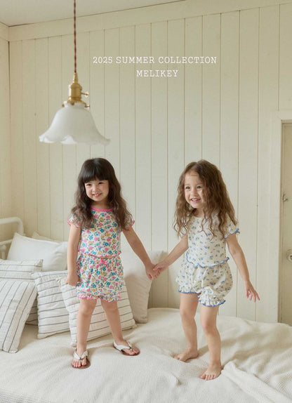 Country Pumpkin Shorts [Blue/S(2-3yr)]