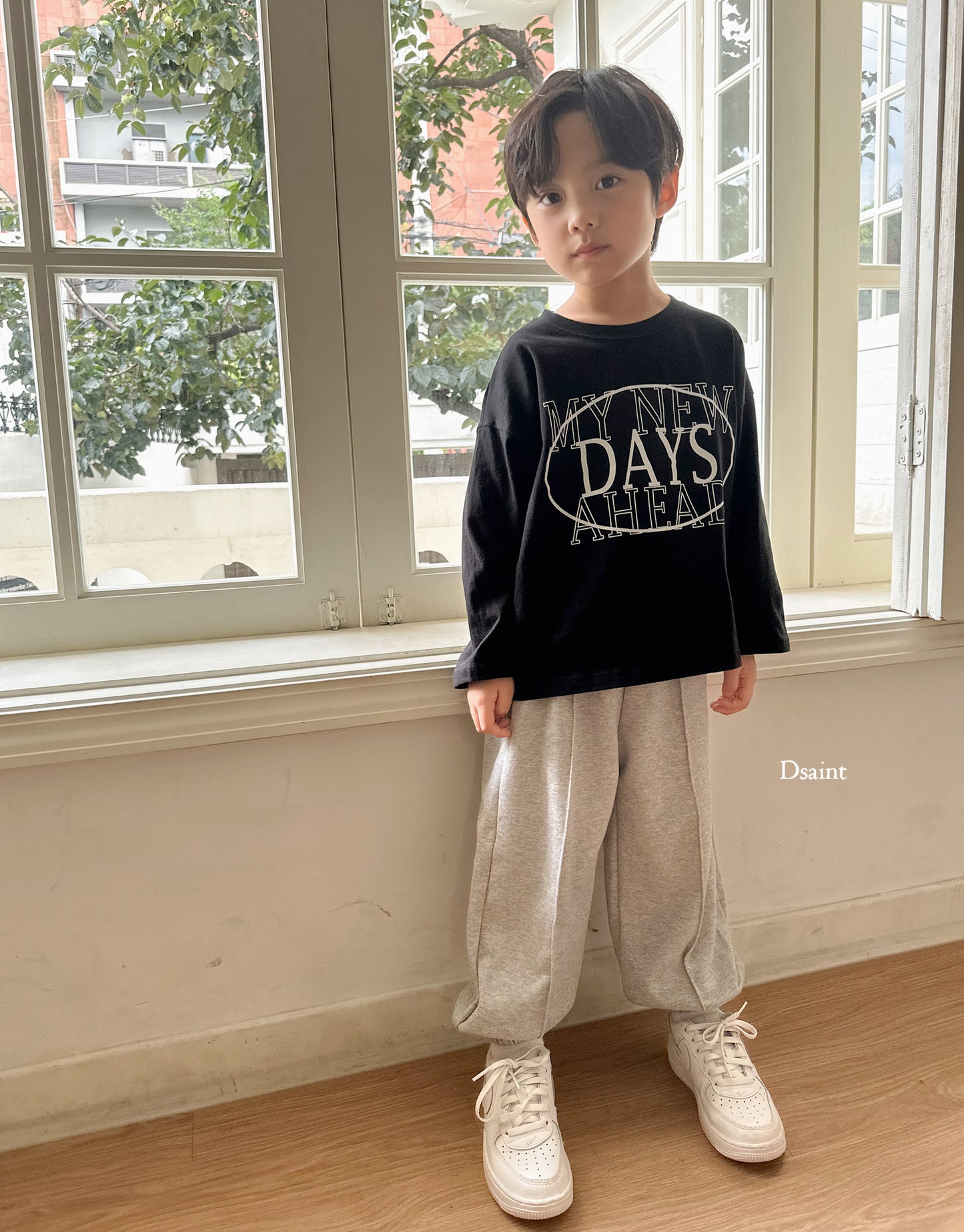 Every Day Pin-Tuck Pants [Mocha/7/M(3-4yr), 9/L(4-5yr)]