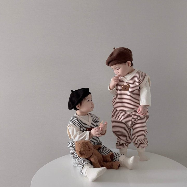 [PRE-ORDER] Monnet Bear Top Bottom Set