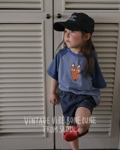 [PRE-ORDER] Stitch None Fade Denim Shorts