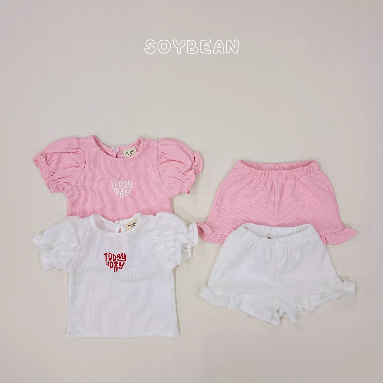 [PRE-ORDER] Today Puff Top Bottom Set