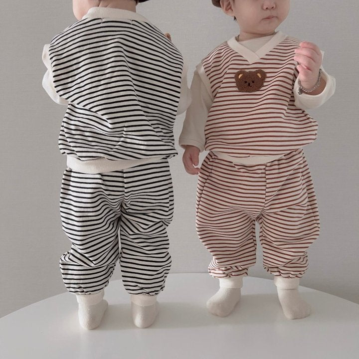 [PRE-ORDER] Monnet Bear Top Bottom Set