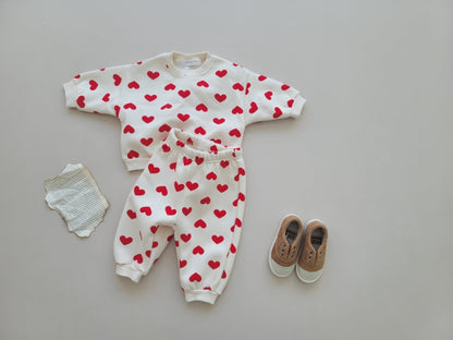 [PRE-ORDER] Winter Heart Candy Top Bottom Set