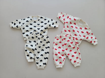 [PRE-ORDER] Winter Heart Candy Top Bottom Set