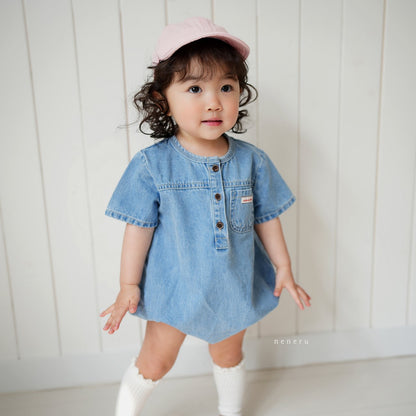 [PRE-ORDER] Joy Denim Body Suit