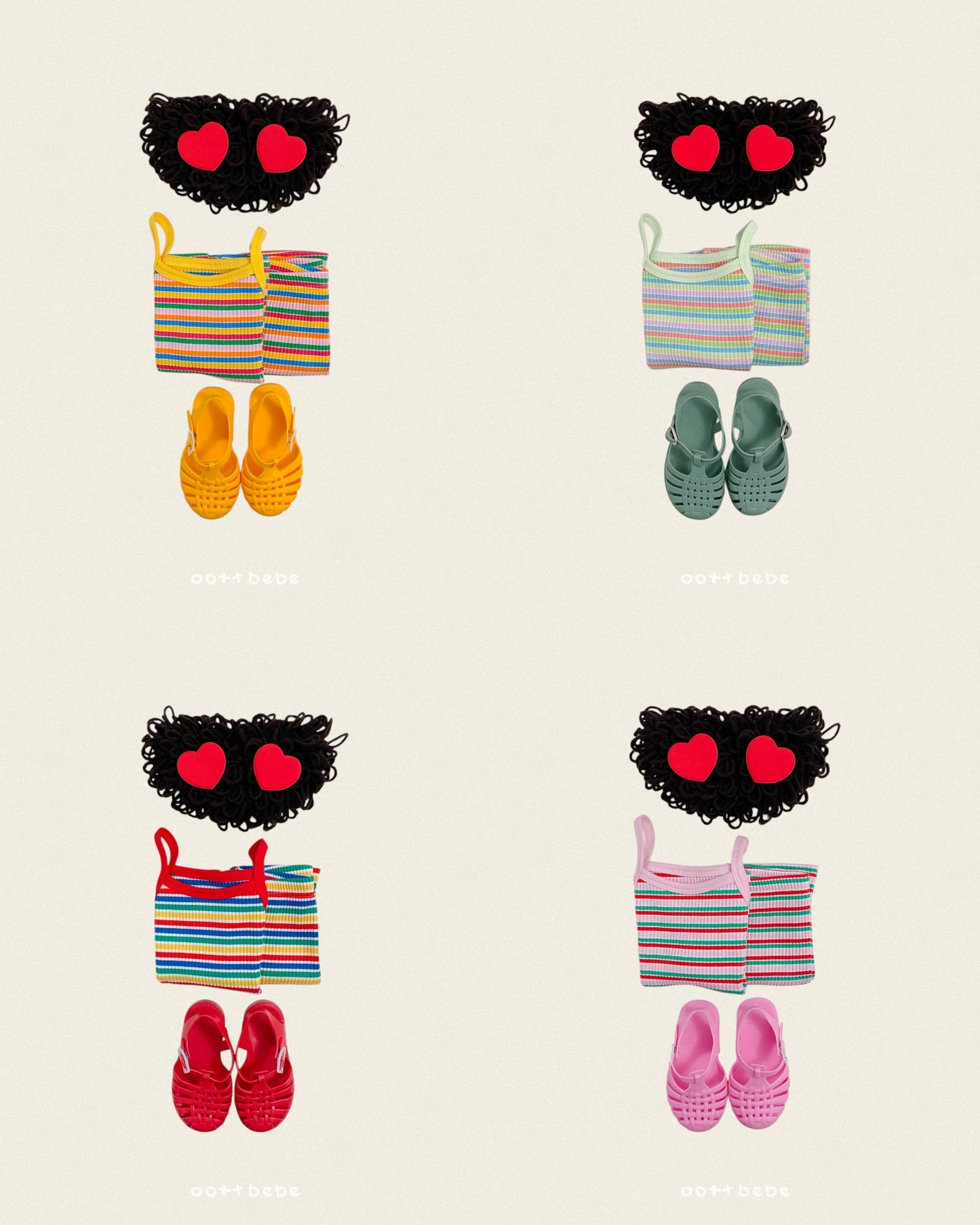 [PRE-ORDER] Rainbow Top Bottom Set