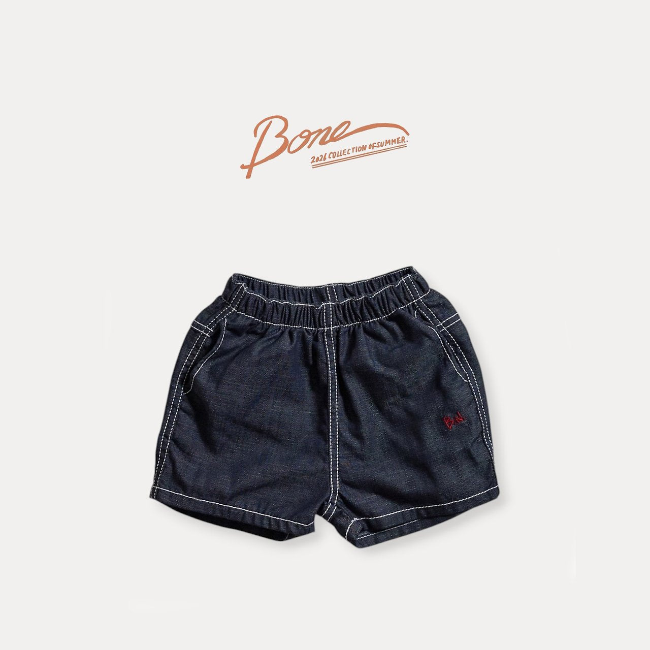 [PRE-ORDER] Stitch None Fade Denim Shorts