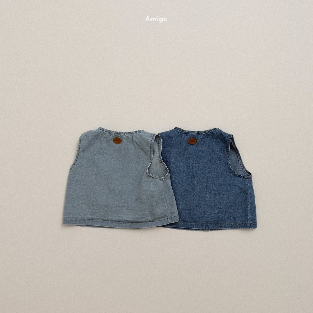 [PRE-ORDER] Round Denim Vest